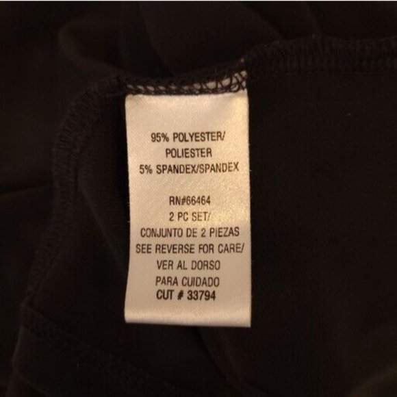 Studio I Dress And Jacket Black And Cream Geometric Pattern Petite Small - Picture 10 of 11